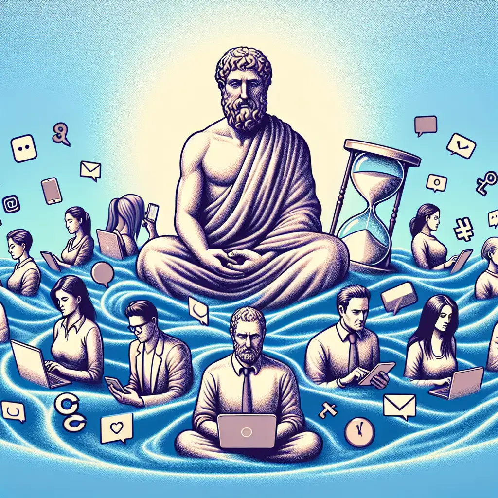 Applying Stoic Principles to Navigate Social Media in the Digital Age